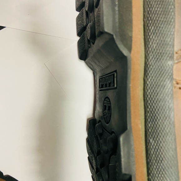 Timberland Unisex Euro Hiker Hiking Boots 100% Brown Leather 7 1/2 EUC - Picture 6 of 13